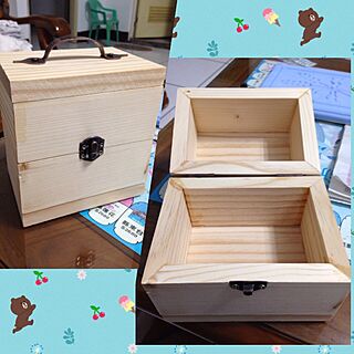 机/wood/BOX/handmadeのインテリア実例 - 2015-04-08 21:32:39