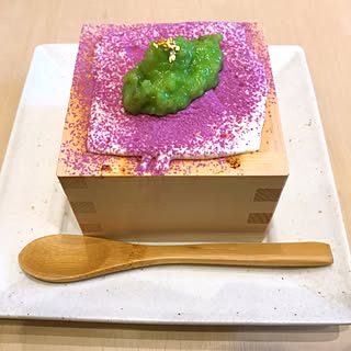 キッチン/食べ物ですいません(๑´ڡ`๑)/ずんだティラミス(*^ω^*)♫/お部屋写真じゃなくてごめんなさい♡/カメラマーク消し☆...などのインテリア実例 - 2017-07-11 17:18:18