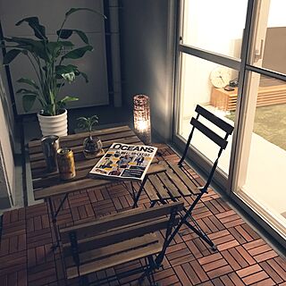 観葉植物/IKEA/ニトリ/照明/部屋全体のインテリア実例 - 2017-05-05 22:24:11