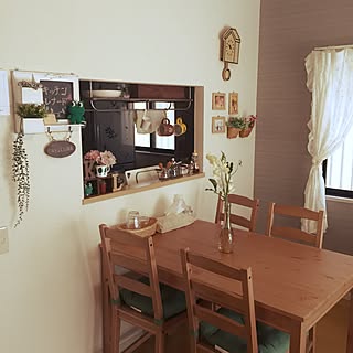 Kitchenレナード/居心地のいい家作りを目指して/IKEAのダイニングテーブル/IKEA/賃貸...などのインテリア実例 - 2015-03-11 10:59:57