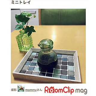 RoomClip mag掲載ありがとうございます/ダイニングテーブル/醤油差し/タイルステッカー/フォトフレーム...などのインテリア実例 - 2022-02-26 00:22:27