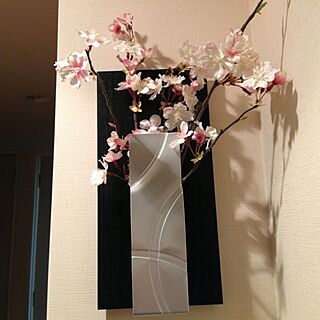 玄関/入り口/植物/桜のインテリア実例 - 2013-03-25 19:45:37