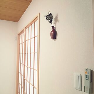 壁/天井/花瓶のお花/ドライフラワーのインテリア実例 - 2023-05-28 19:13:37