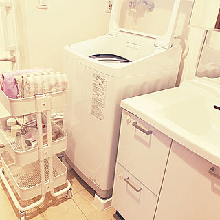 ふんばるマン/AQUA洗濯機/IKEA/バス/トイレのインテリア実例 - 2022-03-01 18:36:59