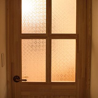 玄関/入り口/ドア/すりガラスのインテリア実例 - 2013-12-13 19:29:33