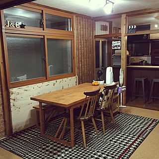 部屋全体/DIY/レトロ/ビフォーアフター/壁紙屋本舗...などのインテリア実例 - 2016-12-06 19:48:04