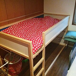 ベッド周り/布団カバー/IKEAのインテリア実例 - 2014-03-25 16:04:17