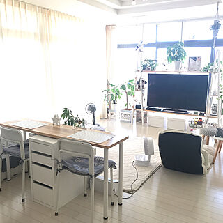 学校の椅子/IKEA/DIY/ホワイトインテリア/勉強スペース...などのインテリア実例 - 2019-09-14 20:41:36
