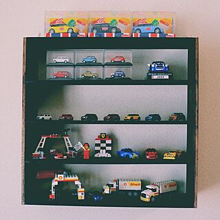 リビング/LEGO/コレクション/ミニカー/飾り棚DIY...などのインテリア実例 - 2015-10-08 01:30:18