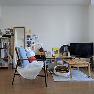 部屋全体/IKEA/一人暮らし/ミッフィー/こぐまちゃん...などのインテリア実例 - 2021-07-11 15:32:27