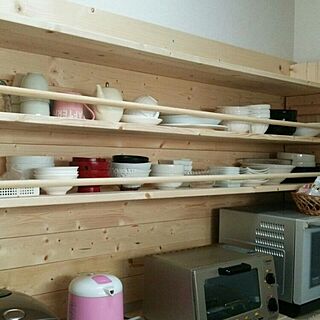 キッチン/DIY/食器棚DIYのインテリア実例 - 2016-08-27 20:05:44