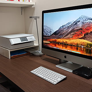 Imac 書斎コーナーのおしゃれなアレンジ 飾り方のインテリア実例 Roomclip ルームクリップ