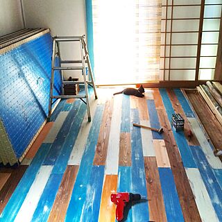 部屋全体/日替わり投稿企画!水曜日/DIY/和室から洋室へ/西海岸に憧れる...などのインテリア実例 - 2017-07-12 12:16:06