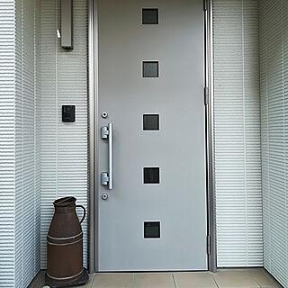 玄関/入り口/ミルク缶のインテリア実例 - 2017-11-28 13:02:56