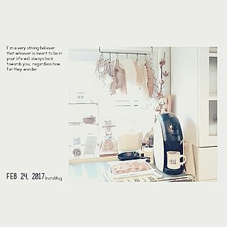 キッチン/ホワイトインテリア/インスタ→mika___douce/natural kitchen &/琺瑯バット...などのインテリア実例 - 2017-02-24 17:05:06