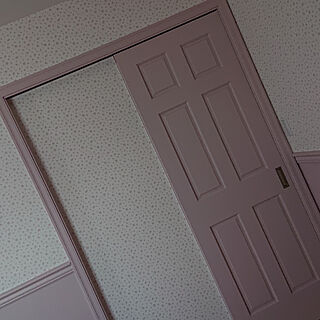 壁/天井/パステルカラー/塗装ドア/壁紙/腰壁...などのインテリア実例 - 2019-02-24 16:59:10