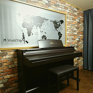 ウォールステッカー プラダンのおしゃれなアレンジ 飾り方のインテリア実例 Roomclip ルームクリップ