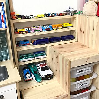 子供部屋/DIY/ハンドメイド/IKEA/棚...などのインテリア実例 - 2017-01-31 02:15:51