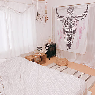 BOHO/パレットベッド/ニトリ/DIY/H&M HOME...などのインテリア実例 - 2019-07-15 11:03:46