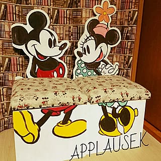 ディズニー カインズ カラーボックスのおしゃれなインテリア 部屋 家具の実例 Roomclip ルームクリップ