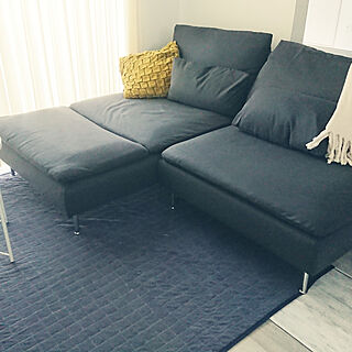 リビング/IKEA/ソファ/グレーインテリア/ソーデルハムン 寝椅子のインテリア実例 - 2021-09-21 21:11:02