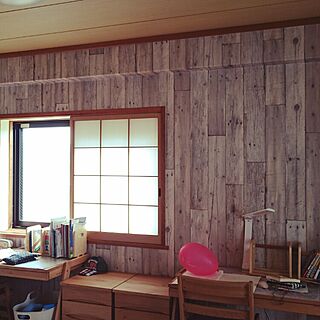 壁/天井/DIY/壁紙屋本舗さん♡/賃貸でもできる！/こども部屋...などのインテリア実例 - 2015-10-09 09:06:16