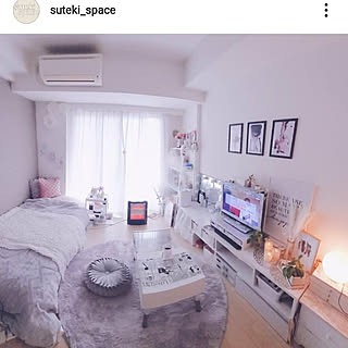 部屋全体/インスタ/掲載して頂きました♡/いいね&フォローありがとうございます☆/いつもいいねやコメありがとうございます♡...などのインテリア実例 - 2021-01-31 22:43:13