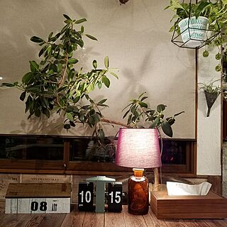 時計/アンティーク家具/カフェ風インテリア/グリーンのある暮らし/間接照明✨...などのインテリア実例 - 2017-05-14 22:22:47