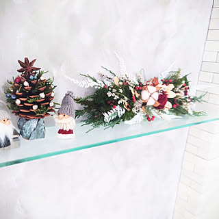 玄関/入り口/クリスマス/観葉植物のある暮らし/ミンネで販売中/イベント用...などのインテリア実例 - 2021-12-09 20:01:50