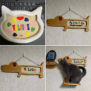 welcome board/welcome board手作り/ウエルカムボードDIY/刺繍ウエルカムボード/ウエルカムボード...などのインテリア実例 - 2021-11-16 07:33:35