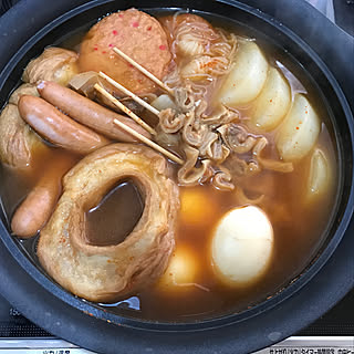 棚/連投すみません/今日の晩御飯/休日の楽しみ/赤から鍋...などのインテリア実例 - 2018-01-15 11:03:31