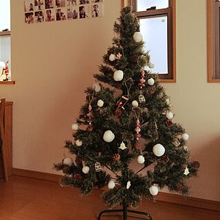 リビング/クリスマス☆/ナチュラル/白い壁/シンプルのインテリア実例 - 2014-11-24 11:18:13