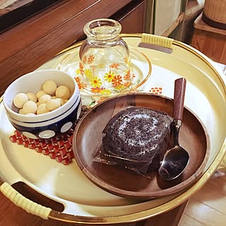 キッチン/レトロなお膳/湯のみ/ケーキ/アデリアのカップ...などのインテリア実例 - 2017-04-03 22:58:11