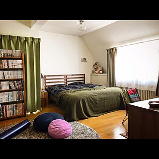 ベッド周り/IKEA/コールマン/照明/DIY...などのインテリア実例 - 2017-05-30 13:41:41