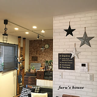 壁/天井/建売だけどオシャレハウスを目指します！/インスタ furu0918/建売を自分好みに♡/建売住宅...などのインテリア実例 - 2017-11-22 06:18:19