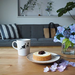 花のある暮らし/心にゆとりを(⍢)/Instagram→kayo_daily/暮らしを楽しむ/いいね、フォロー本当に感謝デス☺︎のインテリア実例 - 2019-03-23 00:38:06