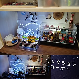 棚/趣味部屋/書斎/好きなものに囲まれた暮らし/コレクション...などのインテリア実例 - 2023-10-02 16:31:44