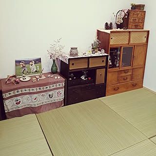 部屋全体/い草のある暮らし/おはな♡/雑貨/てづくり雑貨...などのインテリア実例 - 2021-06-19 12:25:15