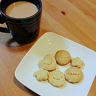 キッチン/100均アイテム/手作りクッキー/セリア食器/セリアのクッキー型...などのインテリア実例 - 2017-12-07 16:06:47