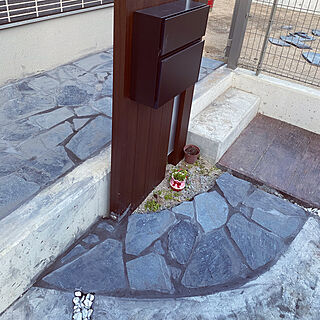 DIY/石貼り/玄関/入り口のインテリア実例 - 2020-08-12 19:08:03