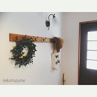 壁掛けフックのおしゃれなアレンジ 飾り方のインテリア実例 Roomclip ルームクリップ