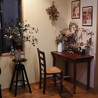 部屋全体/クリスマス/季節を楽しむ暮らし/花のある暮らし/いいね＆フォローありがとうございます♡...などのインテリア実例 - 2020-12-02 21:06:00