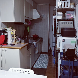 キッチン/IKEA/ダイソー/ニトリのインテリア実例 - 2020-07-01 23:09:31