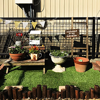 ダイソーの人工芝のインテリア実例 Roomclip ルームクリップ