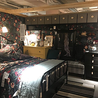 lkea/お部屋の中のGW/IKEAのモデルルームです/ベッド周りのインテリア実例 - 2019-05-25 09:17:08
