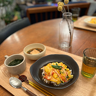 食器/おうちごはん/晩ご飯/机/Mizukiさんのレシピのインテリア実例 - 2022-01-15 08:08:44