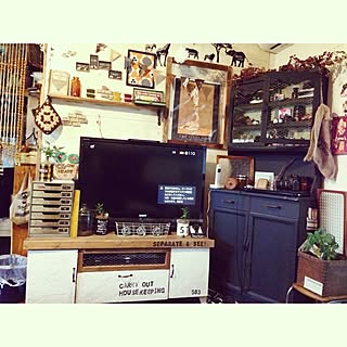 部屋全体/レトロ/Instagram/珪藻土/DIY...などのインテリア実例 - 2014-09-26 18:02:05