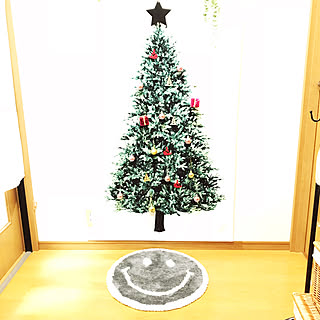 玄関/入り口/クリスマス/いいね。押し逃げばかりでごめんなさい。/どうしたらオシャレな部屋になるのか？/いいね。をありがとうございます♡...などのインテリア実例 - 2017-11-17 21:57:24