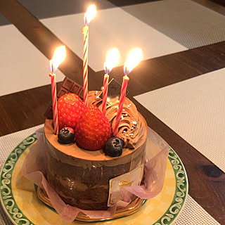 キッチン/誕生日ケーキ/三男誕生日/おはようございます/いつもありがとうございます...などのインテリア実例 - 2019-01-08 06:51:36