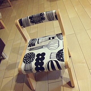 リビング/椅子/DIY/マリメッコのインテリア実例 - 2013-02-20 23:28:54